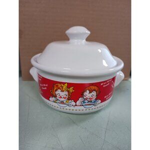 Vintage Campbell Soup Bowl With Lid 1998